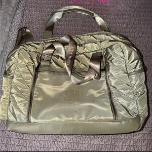 Steve Madden Olive Green Quilted Bag